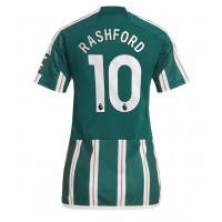 Manchester United Marcus Rashford #10 Udebanetrøje Dame 2023-24 Kortærmet